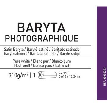 PAPEL CANSON BARYTA PHOTOGRAPHIQUE 24 X15 MTS 310 GR CANSON 