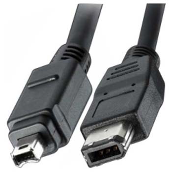 CABLE FIREWIRE IEEE1394 400 6P-4P 5 MT GENERICOS 