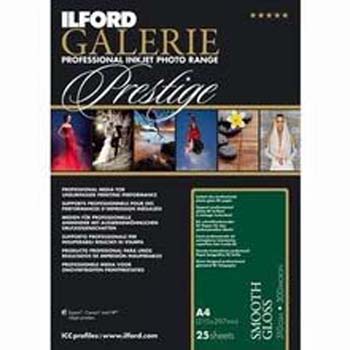 PAPEL ILFORD A2 25H GALERIE PRESTIGE SMOOTH GLOSS 310 GR