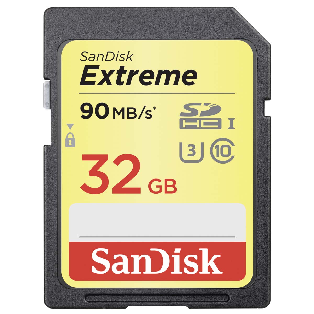 TARJETA SD 32 GB EXTREME (90 MB/SEG - 600X) V30 4K UHS-I SANDISK 