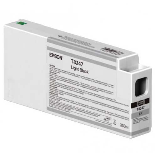 TINTA EPSON T8247 LIGHT BLACK 350 ML P/SP6000-7000-8000-9000 EPSON 