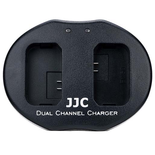 CARGADOR JJC USB PARA 2 BATERIAS NP-FW50