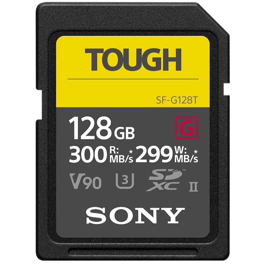 TARJETA SD 128 GB SONY TOUGH G (300 MB/S) V90 SDHC II U3 SONY 