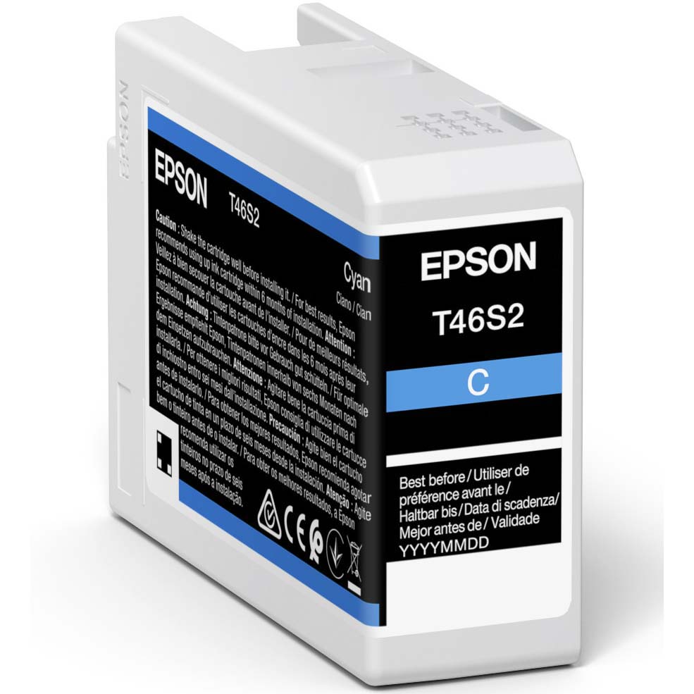 TINTA EPSON T46S2 CYAN P/SURECOLOR SC-P700 25 ML