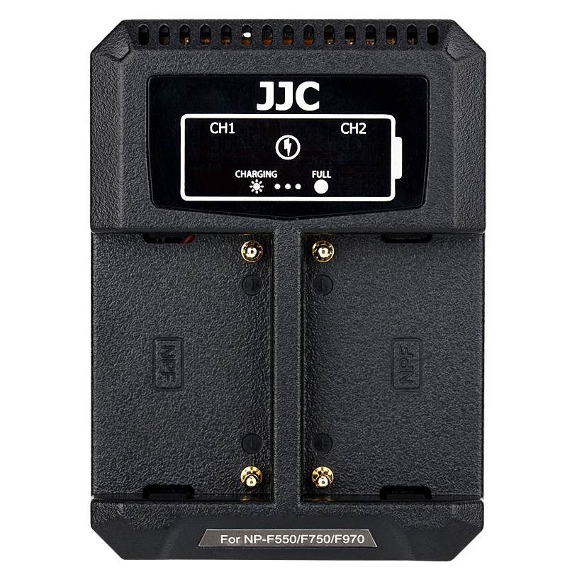 CARGADOR JJC USB PARA 2 BATERIAS DCH-NPF