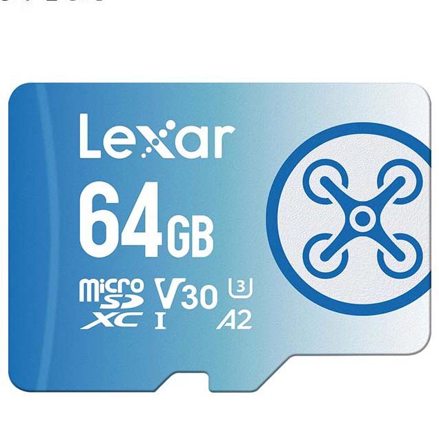 TARJETA MICRO SD 64 GB LEXAR FLY UHS-I V30 A2 4K UHD LEXAR 