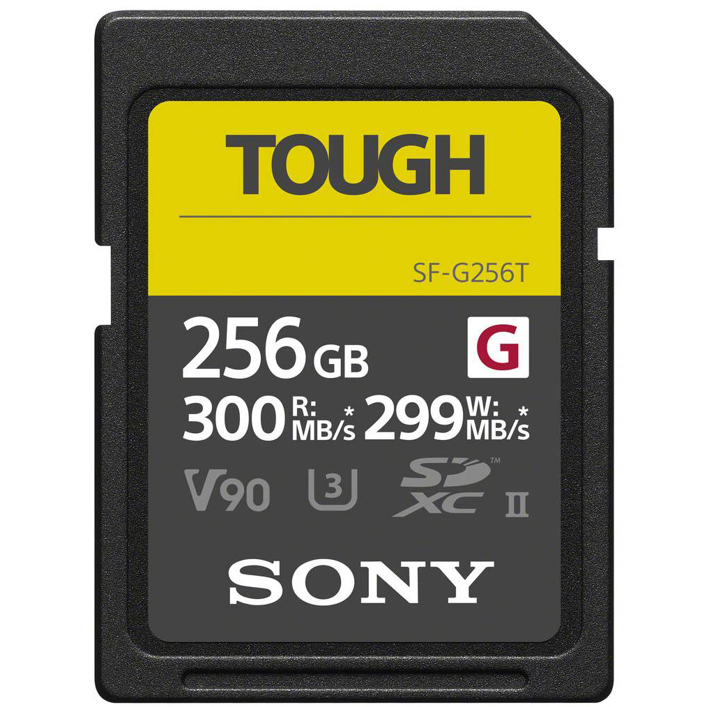 TARJETA SD 256 GB SONY TOUGH G (300 MB/S) V90 SDHC II U3