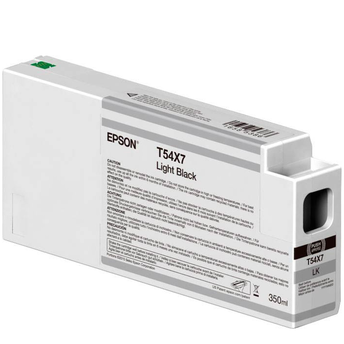 TINTA EPSON T54X7 LIGHT BLACK 350 ML P/SP6000-7000-8000-9000 EPSON 