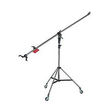 JIRAFA MANFROTTO 025-BS SUPER BOOM NEGRA C/PIE MANFROTTO 