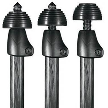 PUNTA MANFROTTO 439SPK2 DE GOMA/PINCHO-ACERO (3 UNID)