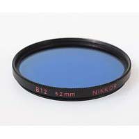 FILTRO NIKON 52 B12 AZUL OSCUR