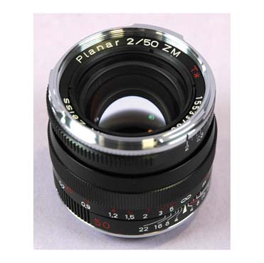 OBJETIVO ZEISS 50/2 PLANAR NEGRO ZM