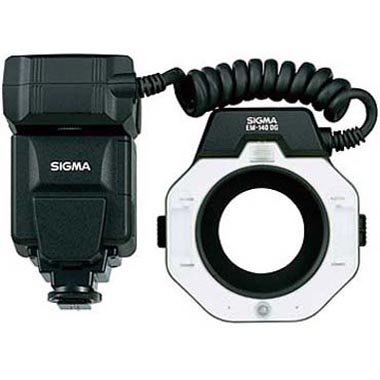 FLASH SIGMA ANULAR EM-140 P/NIKON
