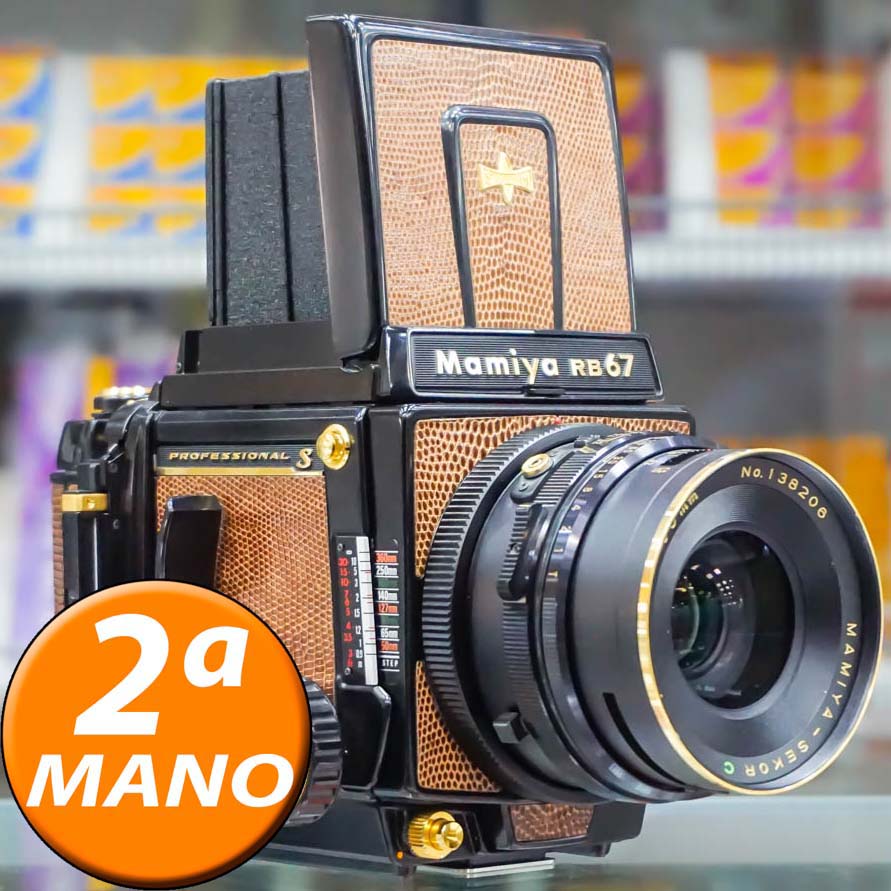 MAMIYA RB67+90/2.8+120 GOLD (2ª MANO)