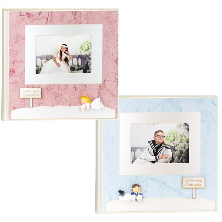 ALBUM CARTULINA 25X25 10H PRIMERA COMUNION (VARIOS MODELOS)