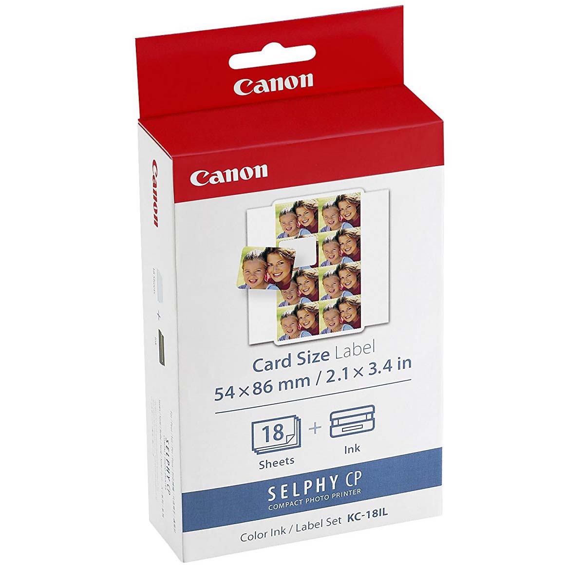 KIT DE IMPRESION CANON HC-18IL ETIQUETAS (18H)