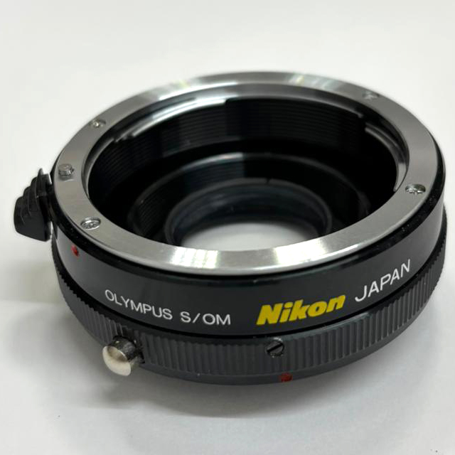 ADAPTADOR DE OBJETIVO NIKON EN OLYMPUS OM