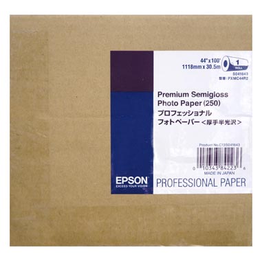 PAPEL EPSON 44\'X30 MT 250GR PREMIUM SEMIGLOSS PHOTO PAPER