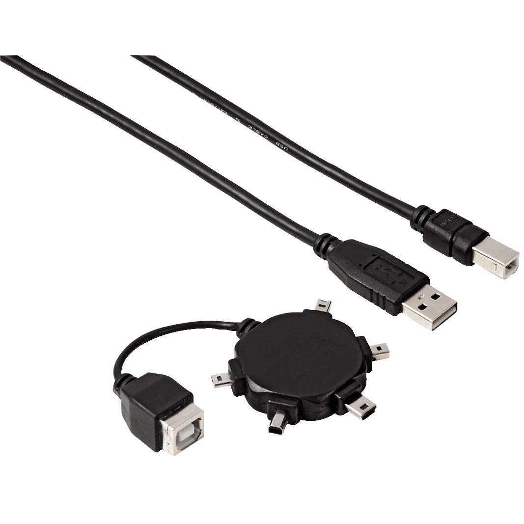ADAPTADOR HAMA MINI USB MULTIPLE