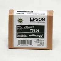 TINTA EPSON T5801 NEGRO PHOTO PARA PRO-3800-3880 80 ML EPSON 