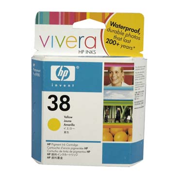 TINTA HP 38 AMARILLO 28 ML