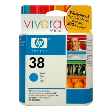 TINTA HP 38 CIAN 28 ML