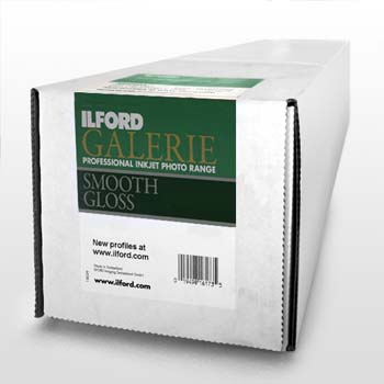 PAPEL ILFORD 24\'X30 MT GALERIE SMOOTH GLOSS 290 GRM