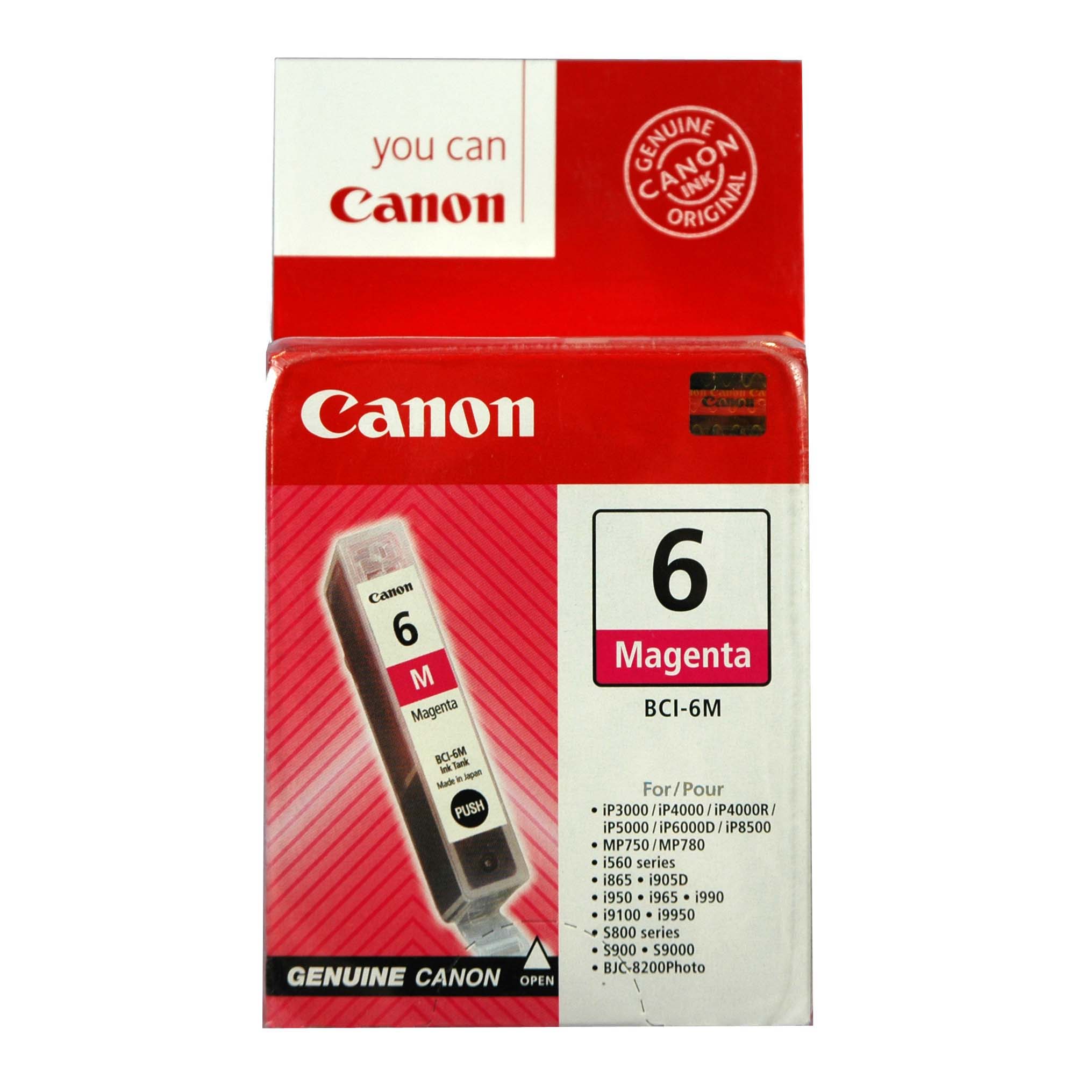 TINTA CANON BCI-6M MAGENTA 13 ML CANON 