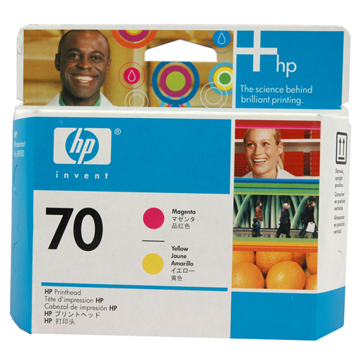 CABEZAL DE INYECCION HP MAGENTA AMARILLO 70 HP 