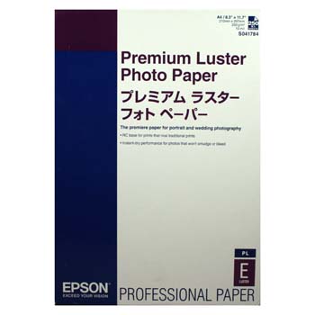 PAPEL EPSON A4 250H PREMIUM LUSTER PHOTO 250 GR EPSON 