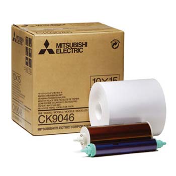 KIT DE IMPRESION MITSUBISHI CK-9046 (600 F) P/CP9550DW 10X15