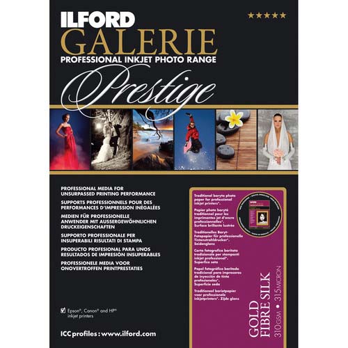 PAPEL ILFORD A2 50H GALERIE PRESTIGE GOLD 310 GR ILFORD 