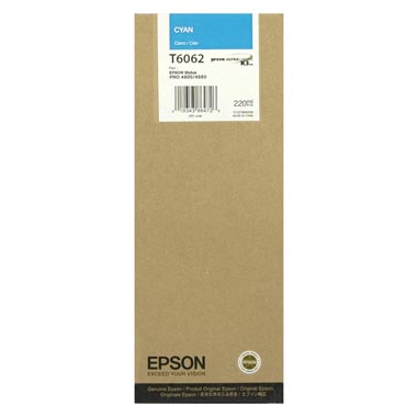 TINTA EPSON T6062 CIAN 220 ML PARA 4880-4800 EPSON 