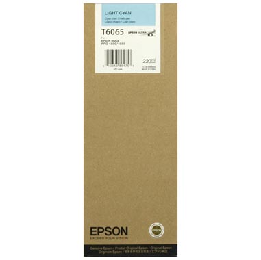 TINTA EPSON T6065 CIAN CLARO 220 ML PARA 4880-4800 EPSON 