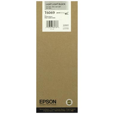 TINTA EPSON T6069 GRIS CLARO 220 ML PARA 4880-4800 EPSON 