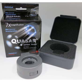 LUPA VISIBLEDUST SENSOR 7X QUASAR (6 LEDS) VISIBLE DUST 