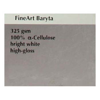 PAPEL HAHNEMUEHLE FINEART BARITA 325 GR 44\'X12 MTS