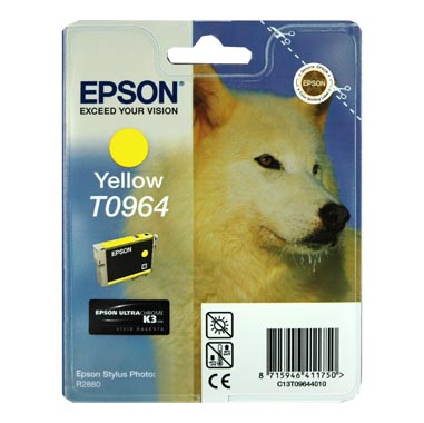 TINTA EPSON T0964 AMARILLO 11.4 ML P/R2880 EPSON 