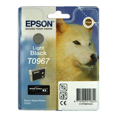 TINTA EPSON T0967 GRIS 11.4 ML P/R2880