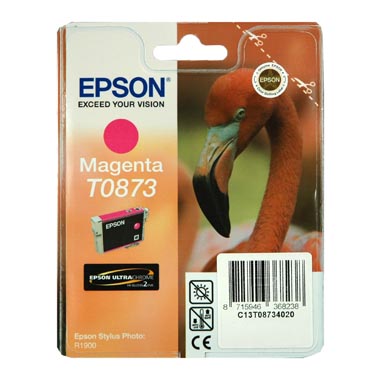 TINTA EPSON T0873 MAGENTA P/R1900