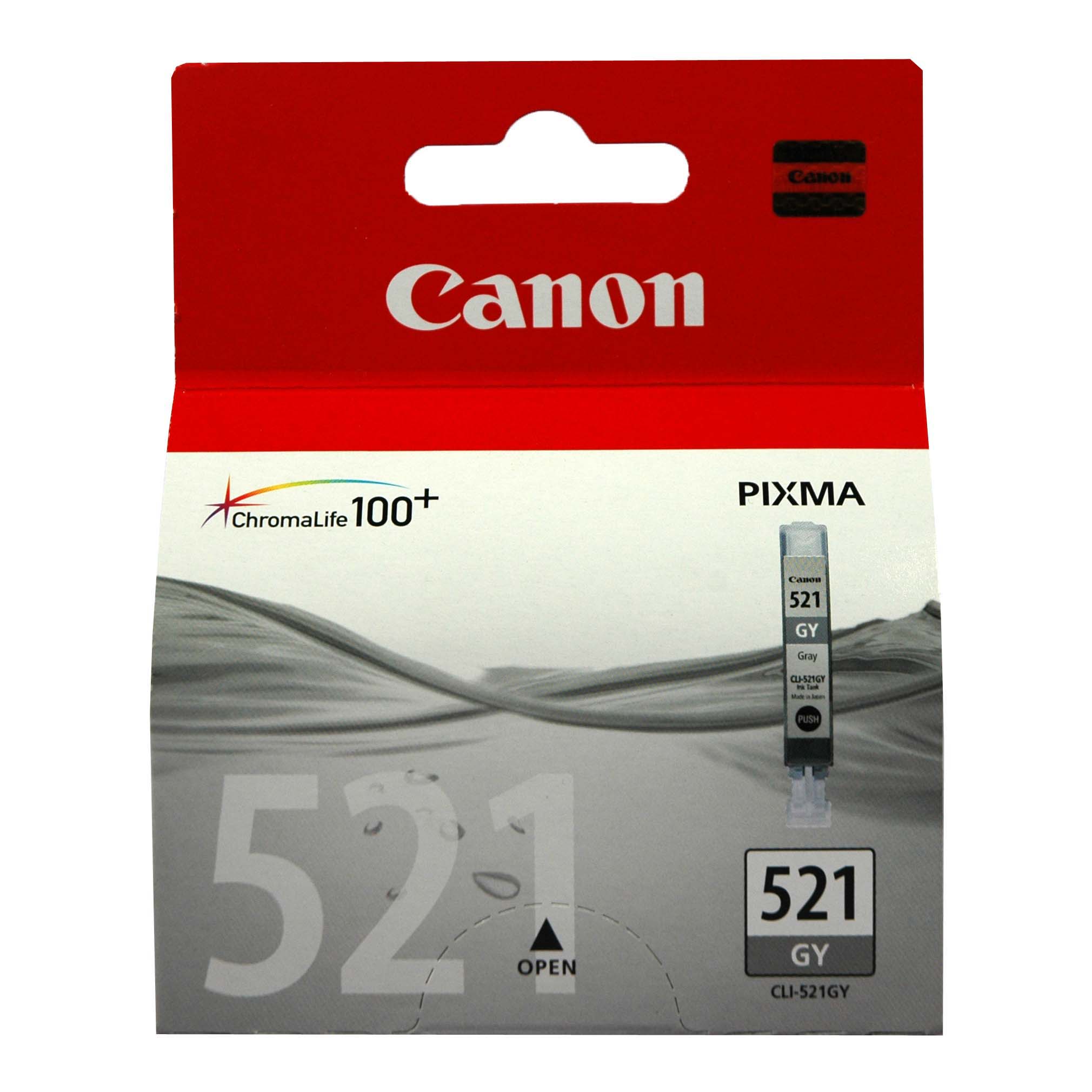 TINTA CANON CLI-521 G GRIS