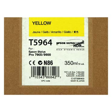 TINTA EPSON T5964 350 ML AMARILLO PARA 9900-7900 EPSON 