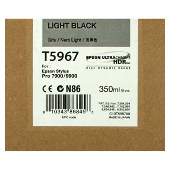 TINTA EPSON T5967 350 ML GRIS PARA 9900-7900-7890-9890
