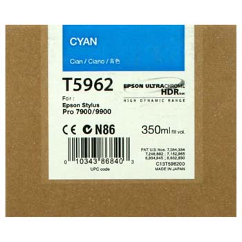 TINTA EPSON T5962 350 ML CIAN PARA 9900-7900-7890