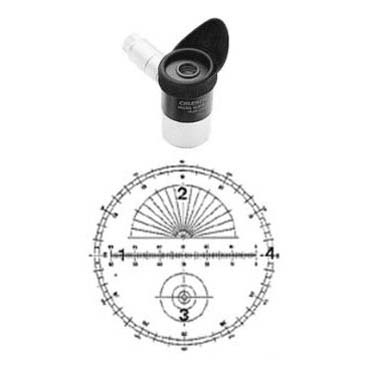 OCULAR CELESTRON 12.5 MM MICROMETRICO C/RET ILUMINADO 31.8