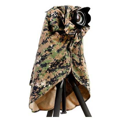 FUNDA MATIN D-SLR L P/LLUVIA CAMUFLAJE