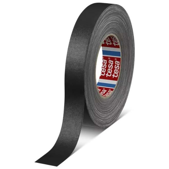 CINTA AMERICANA TESABAND 4661 2.5CM/50MTS NEGRA EXTRA FUERTE