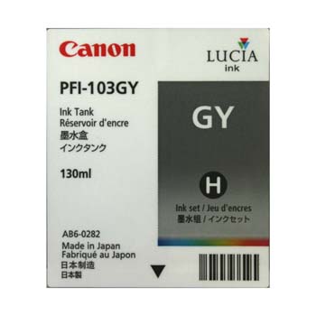 TINTA CANON PFI-103GY 130 ML P/IPF5100 - IPF6100