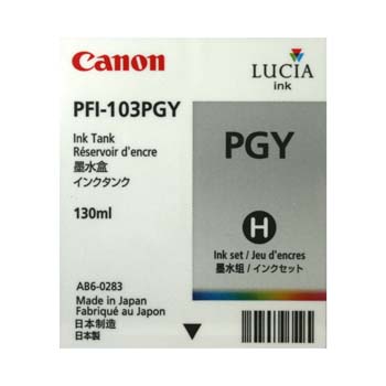 TINTA CANON PFI-103PGY 130 ML P/IPF5100 - IPF6100