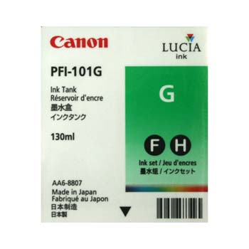 TINTA CANON PFI-101G 130 ML P/IPF5100 - IPF6100 - IPF5000